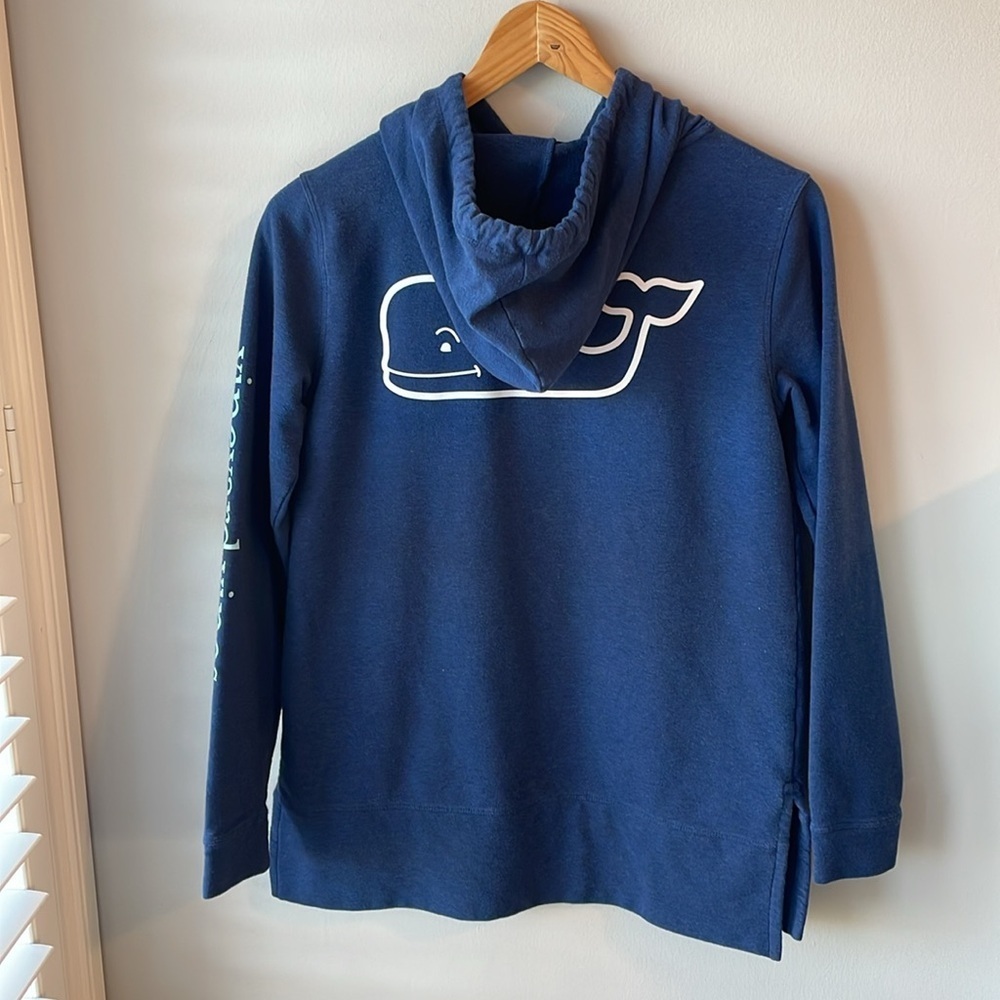 Vineyard Vines‎ Navy Blue Whale Hoodie - Picture 8 of 9